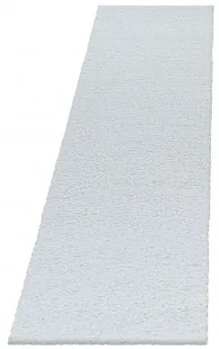 Dywan shaggy Sydney biały 80 cm x 250 cm