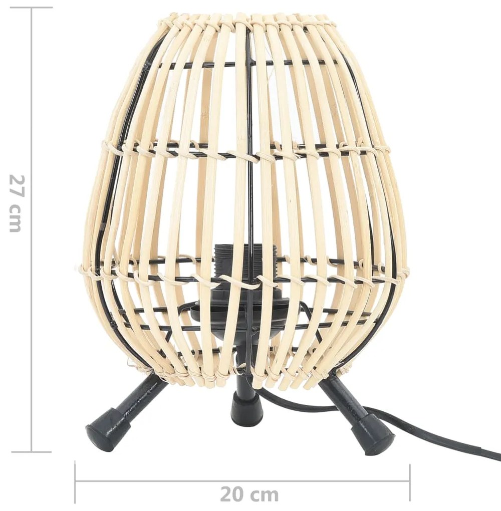 Naturalna lampa stołowa VITOL