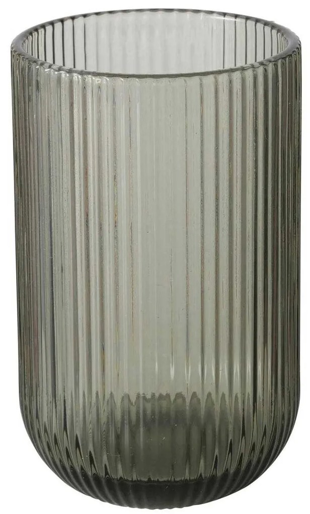 Szklanka do wody RIGANO, ryflowane szkło, 320 ml