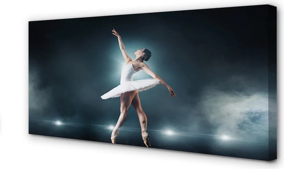 Zdjęcie na płótnie Baletnica w Białej Sukni