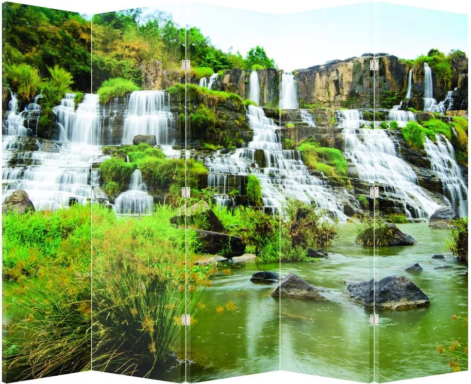 Parawan - Wodospady (210x170 cm)