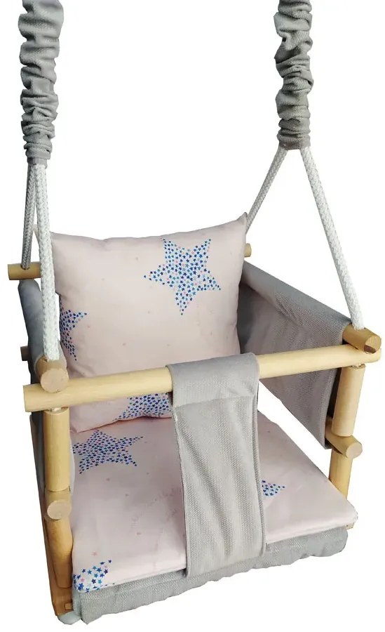 Kubełkowa huśtawka dla dzieci 6 wzorów A6-H95