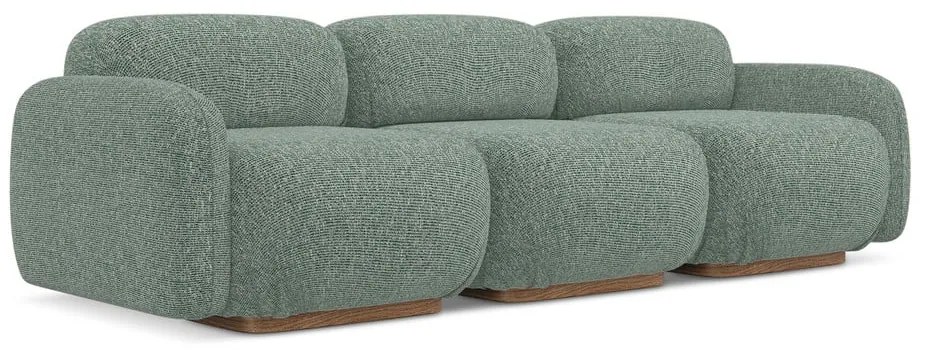 Jasnozielona sofa modułowa 270 cm Ailani – Makamii