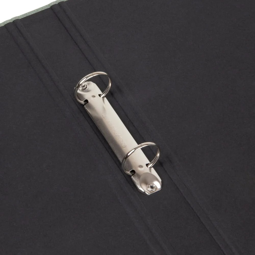 Zielony kartonowy organizer Ringo Canvas Paper Laminate – Bigso