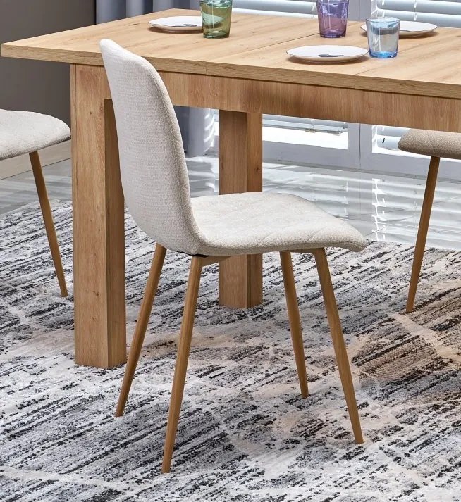 Pikowane krzesło do jadalni K525 WDF Halmar