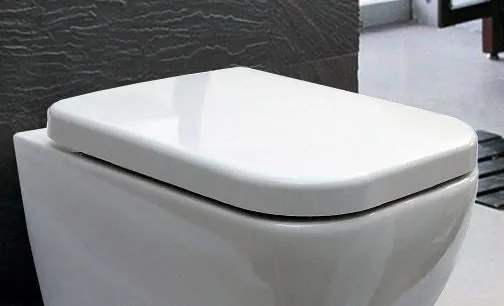 Wolnoopadająca deska sedesowa DuroplastWymienna pokrywa do WC CH101 i 101R - Biały połysk