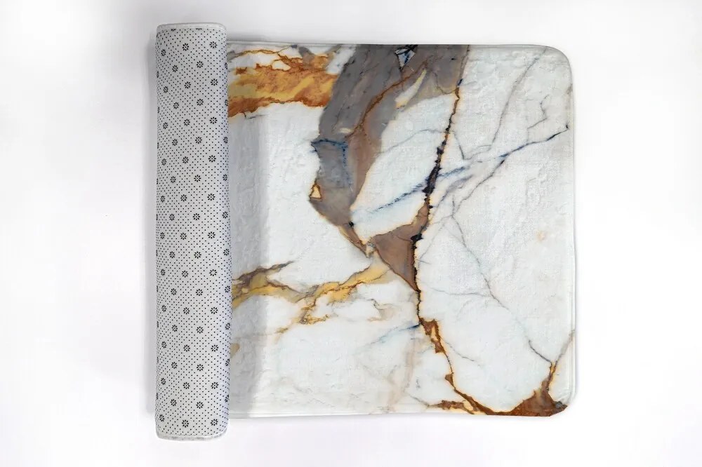 Dywanik pod prysznic Dywanik pod prysznic Biały marmur