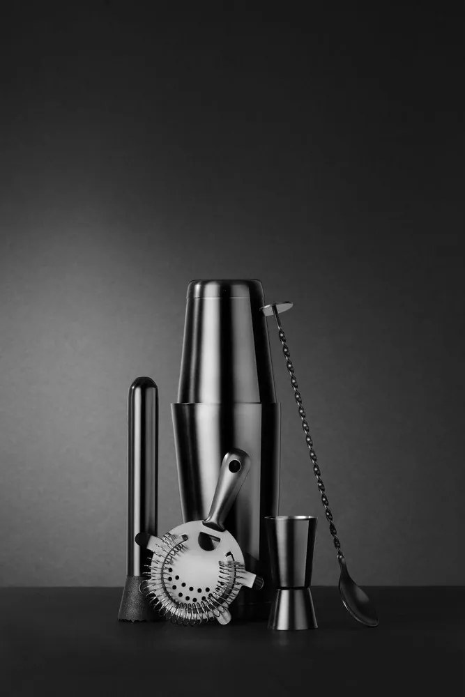 Zestaw barmański do drinków ze stali nierdzewnej BAR UP – Hendi