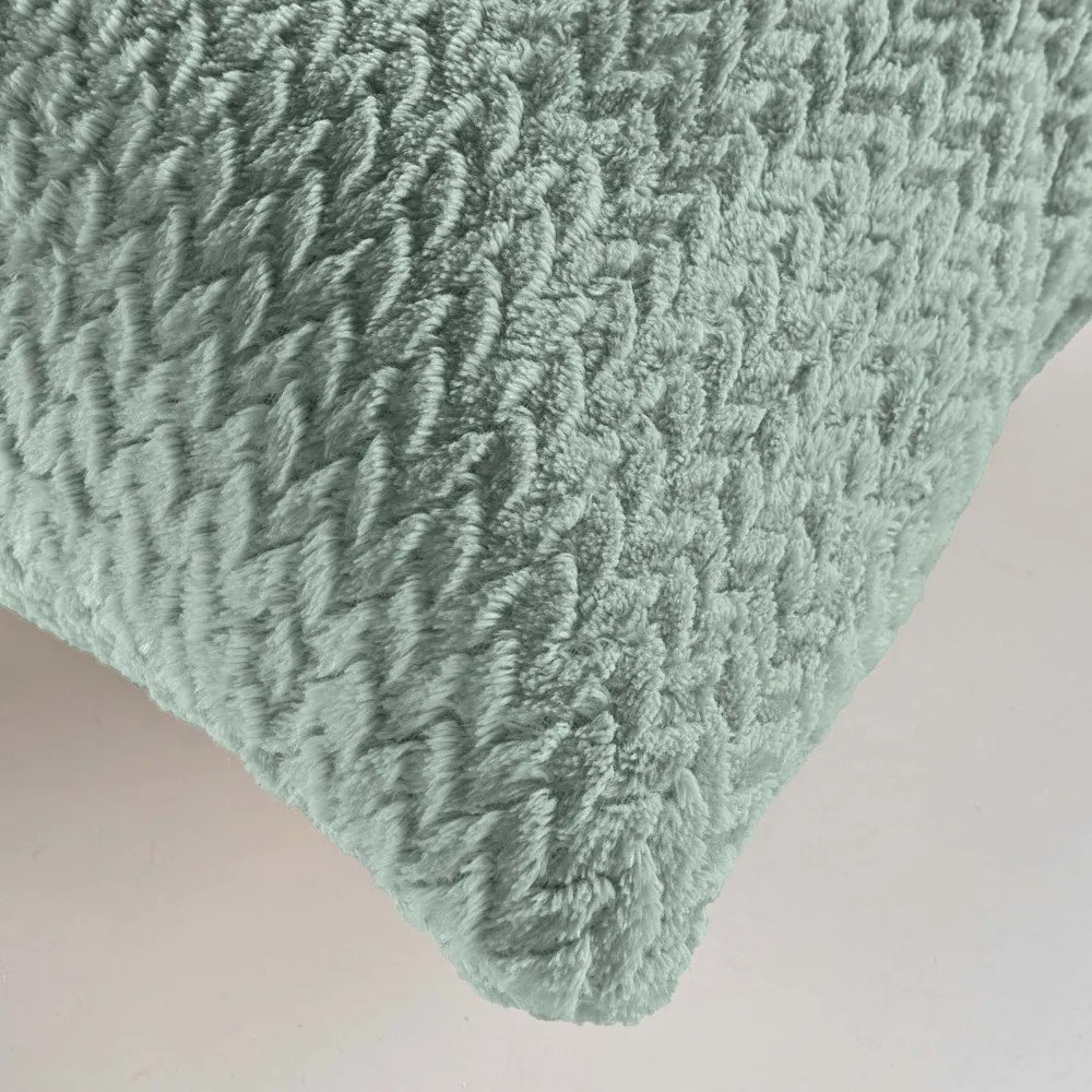 Poduszka dekoracyjna z mikfroflaneli 45x45 cm Flanela – douceur d'intérieur