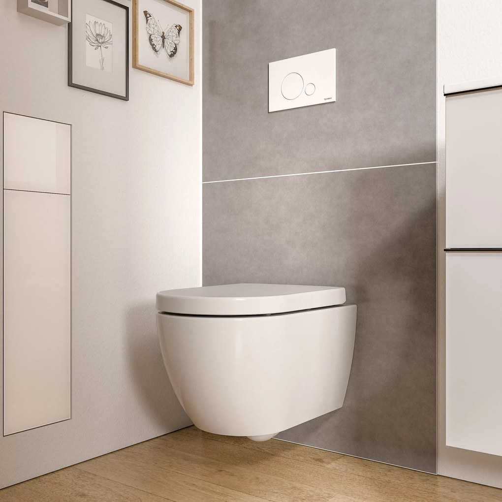 Miska WC wisząca bezrantowa VIREO