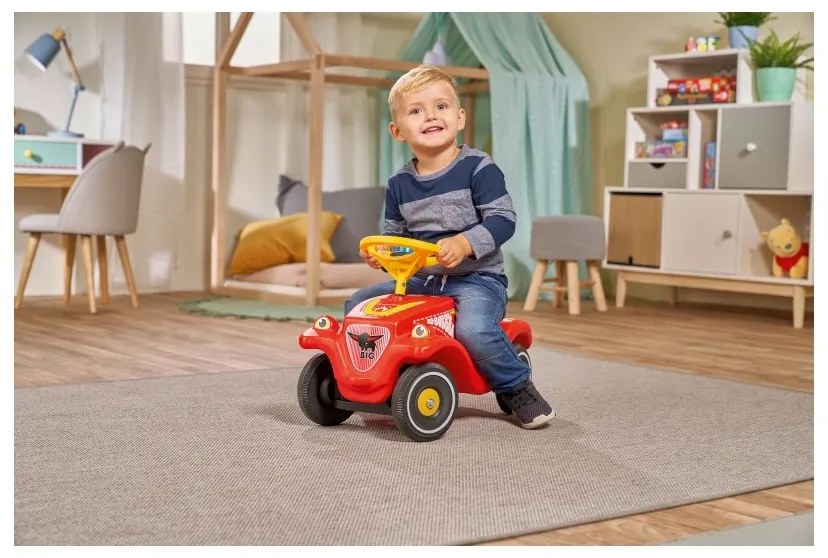 Big jeździk pchacz bobby car straż dźwięk