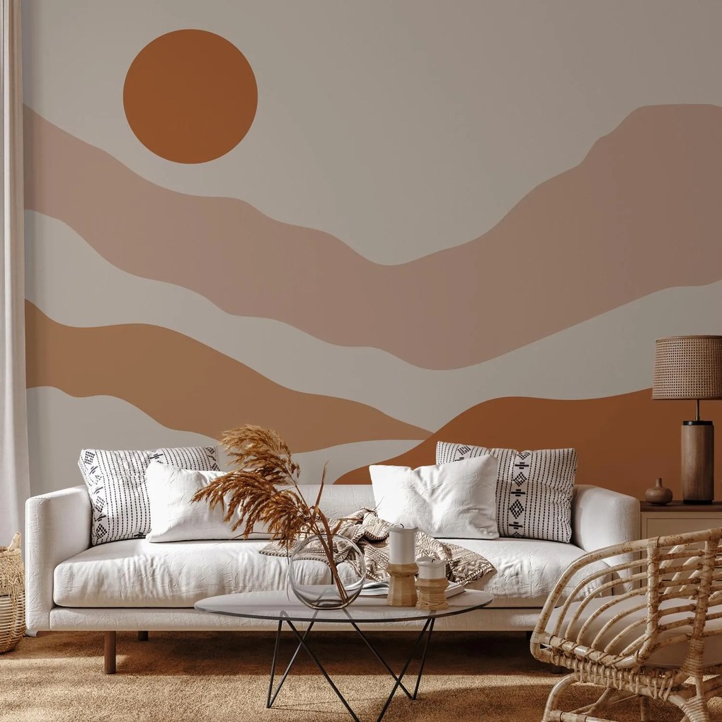 Fototapeta - Góry boho (196x136 cm)