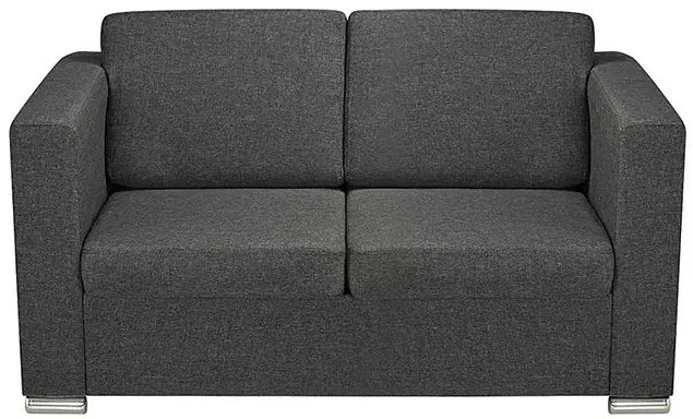 Dwuosobowa ciemnoszara sofa loftowa - Telva 2Q