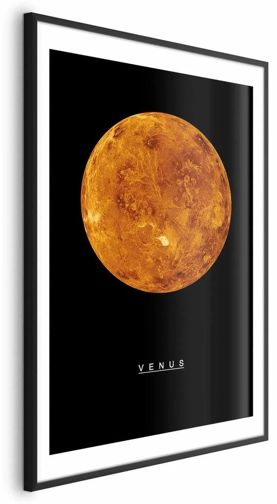 Plakat Wenus 60x90 cm z ramą czarną z marginesem ARTGEIST B