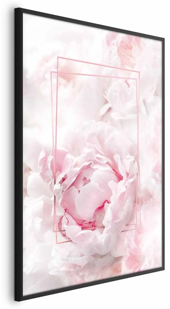 Plakat Ulotne piękno 21x30 cm z ramą czarną bez marginesu ARTGEIST B