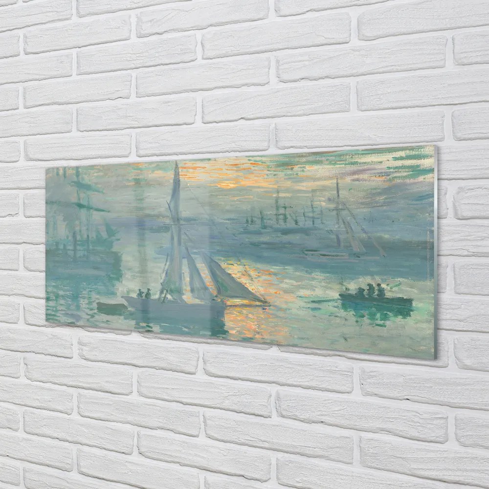 Obraz akrylowy Wschód słońca - Claude Monet