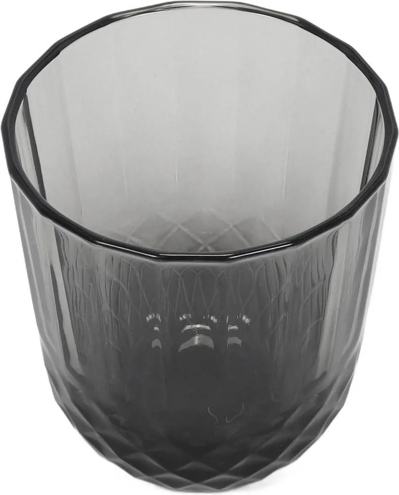 Szklanka z szarego szkła, 345 ml