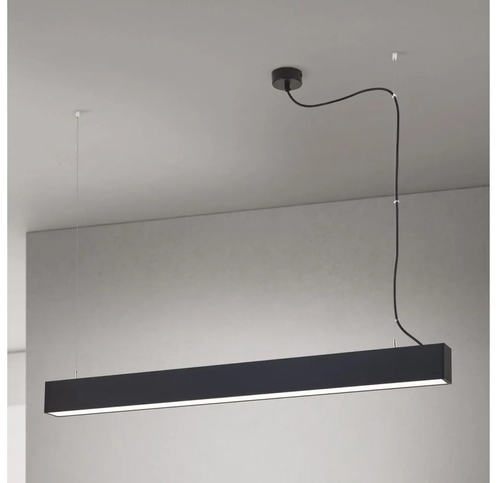 Orion - LED oprawa sufitowa/wisząca 2 w 1 PALKKI LED/38W/230V 3000/4000/5000K czarna