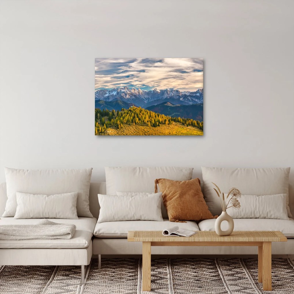 Obraz - panorama górska (70x50 cm)