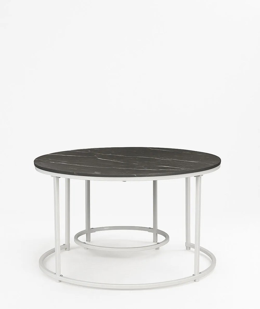 Zestaw 2 stolików Renty Center