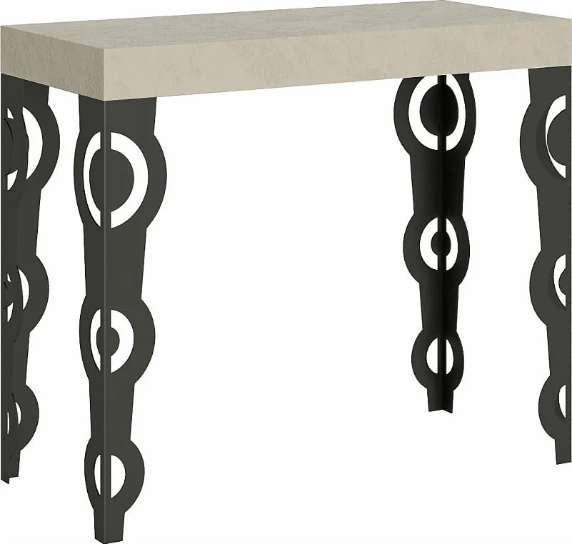 Karamay Small Premium Cashmere Rozkładany Stół Konsolowy 90x40/196 cm