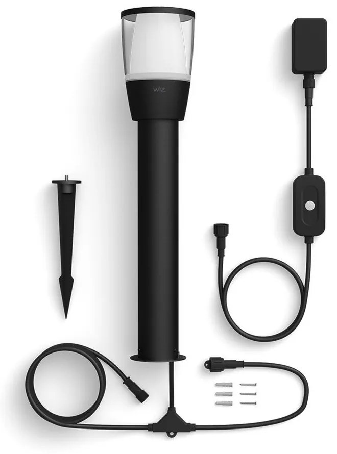 Inteligentna lampa zewnętrzna LED 5 W Bollard Starter Kit – WiZ