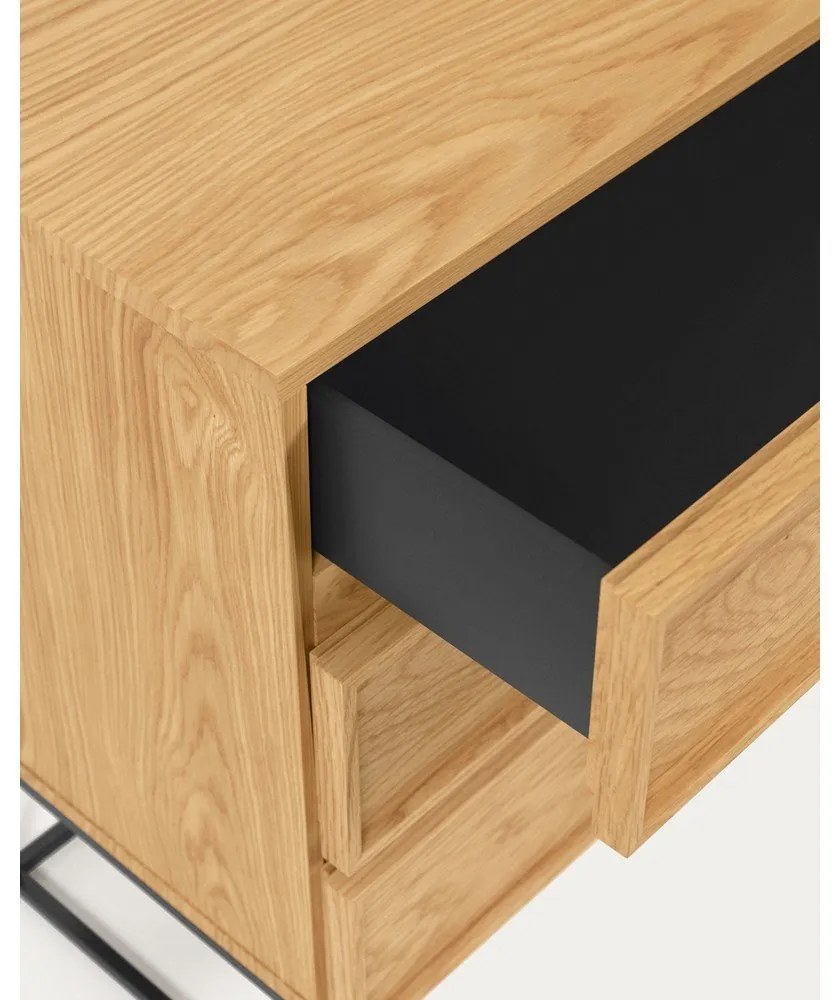 Komoda w dekorze dębu w naturalnym kolorze 100x78x42 cm Taiana – Kave Home
