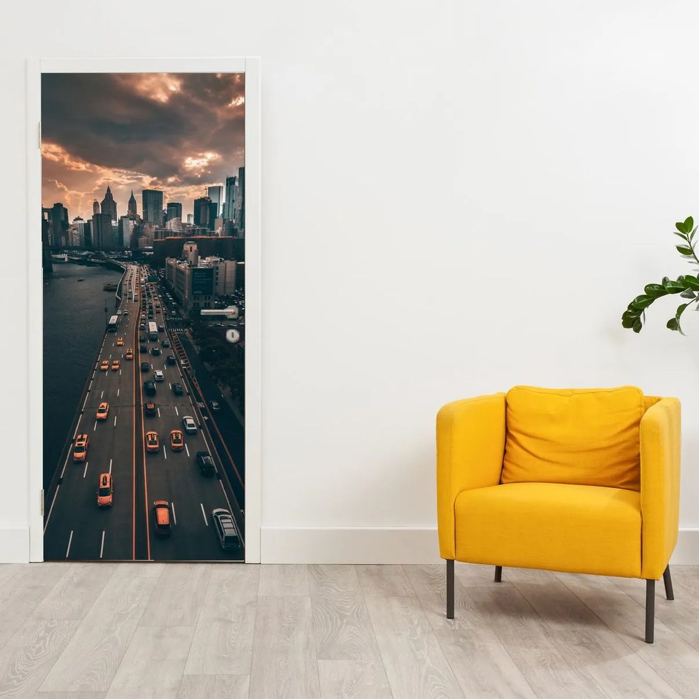 Fototapeta na drzwi - Manhattan (95x205cm)