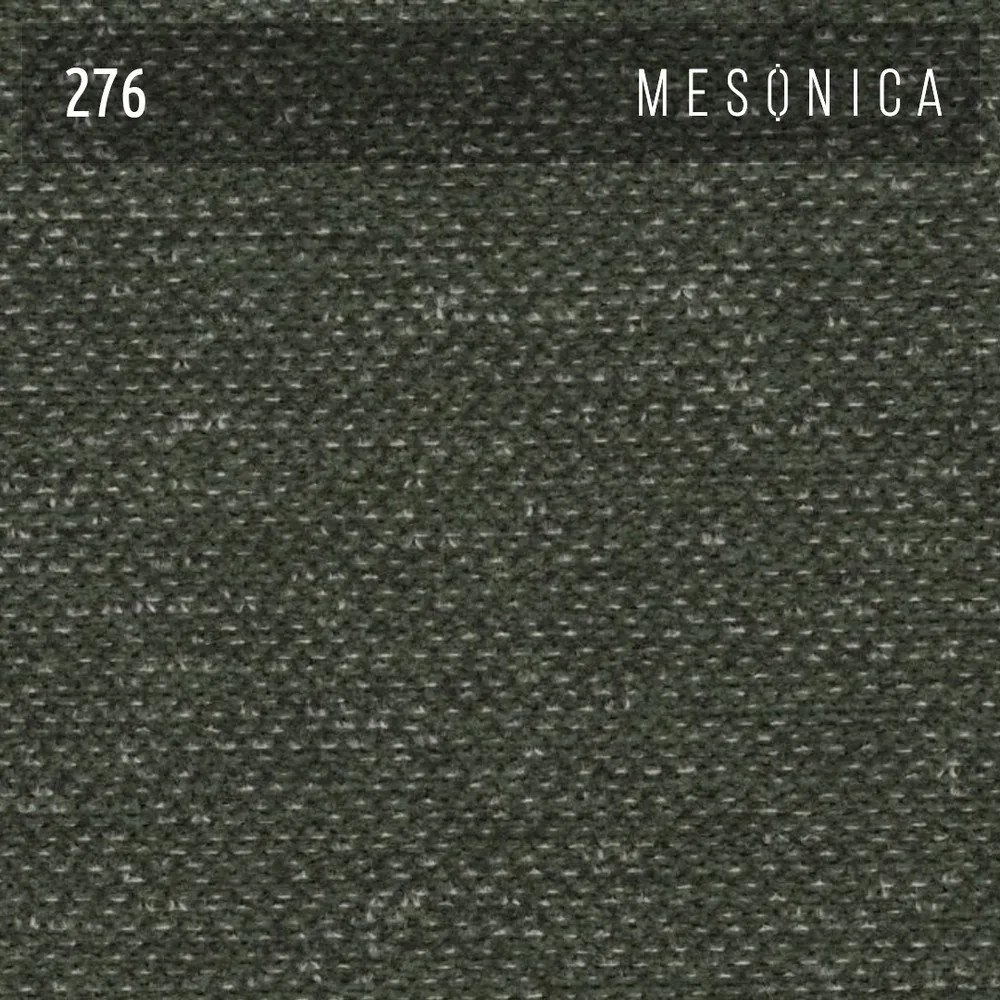 Zielone tapicerowane łóżko dwuosobowe ze stelażem 180x200 cm Alano – MESONICA