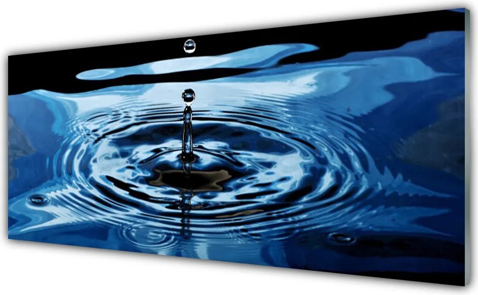 Panel Kuchenny Abstrakcyjna Głębia Wody