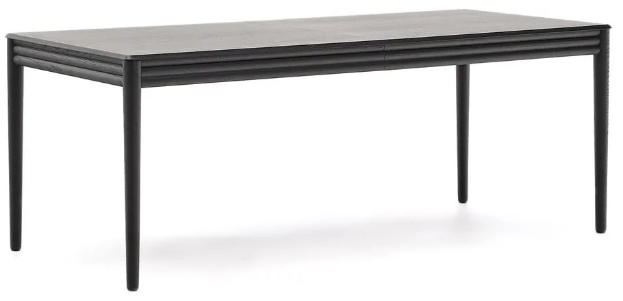 Rozkładany stół z dodatkowym blatem w dekorze dębu 90x200 cm Lenon – Kave Home