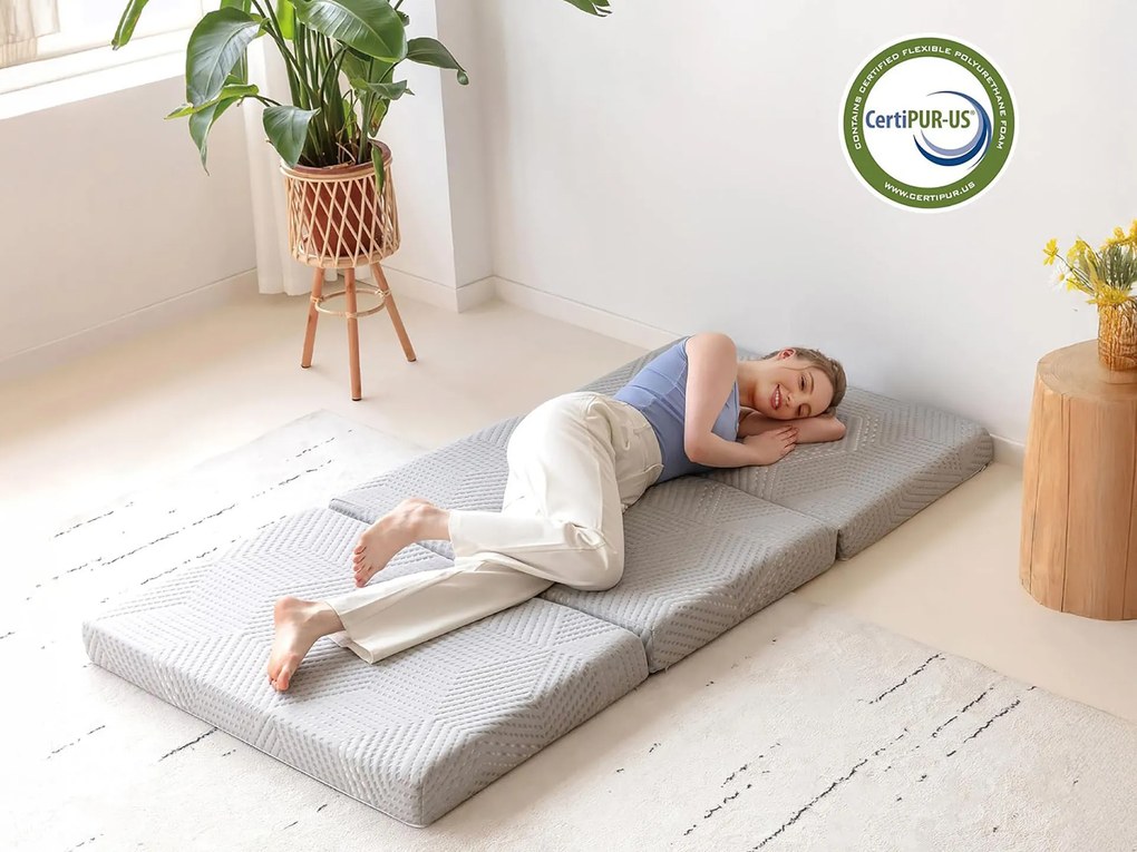 Materac składany futon 10cm 65x195 cm