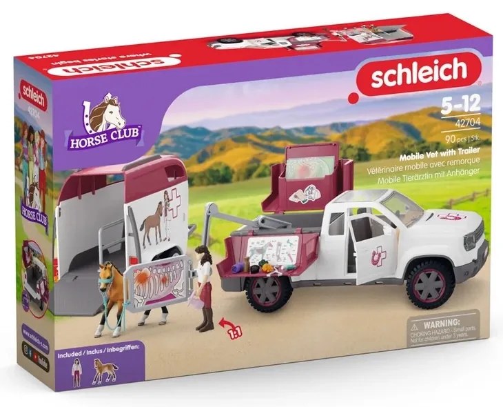 Schleich 42704 Mobilny weterynarz z przyczepą