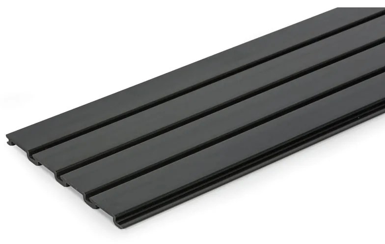 Panel wiszący Storia, 300 x 17 x 2440 mm, czarny