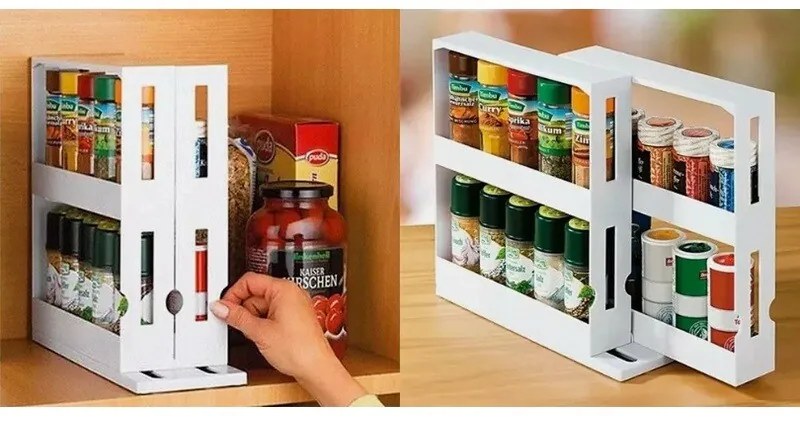 4Home Stojak obrotowy na przyprawy Twist