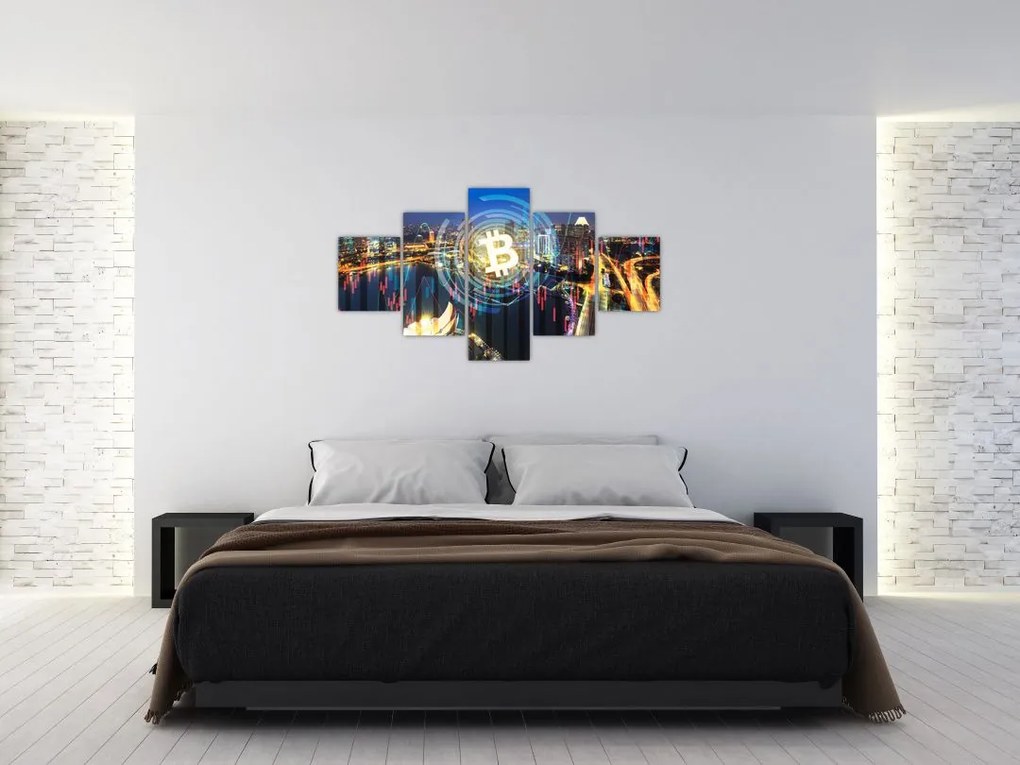 Obraz - Miasto Inwestycji (125x70 cm)