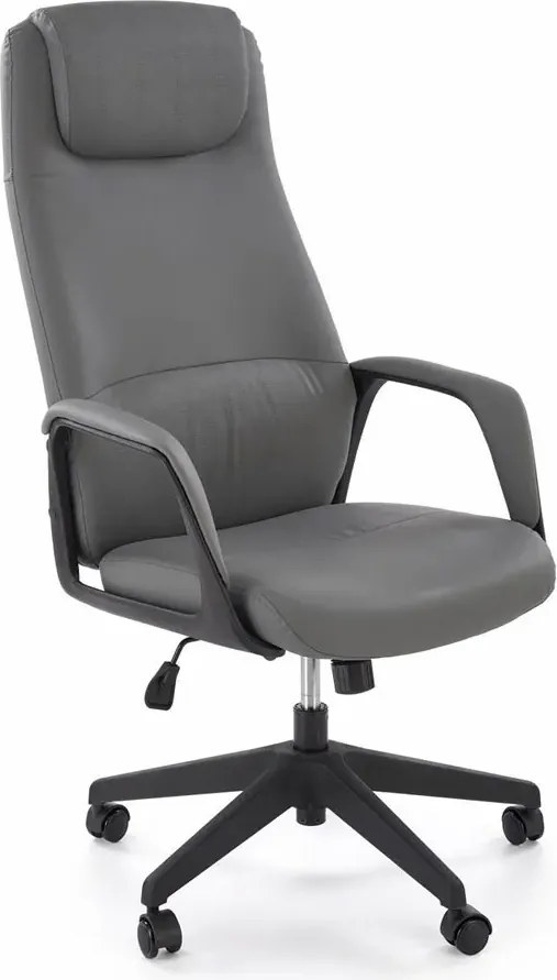 Fotel popielaty obrotowy D1-T38