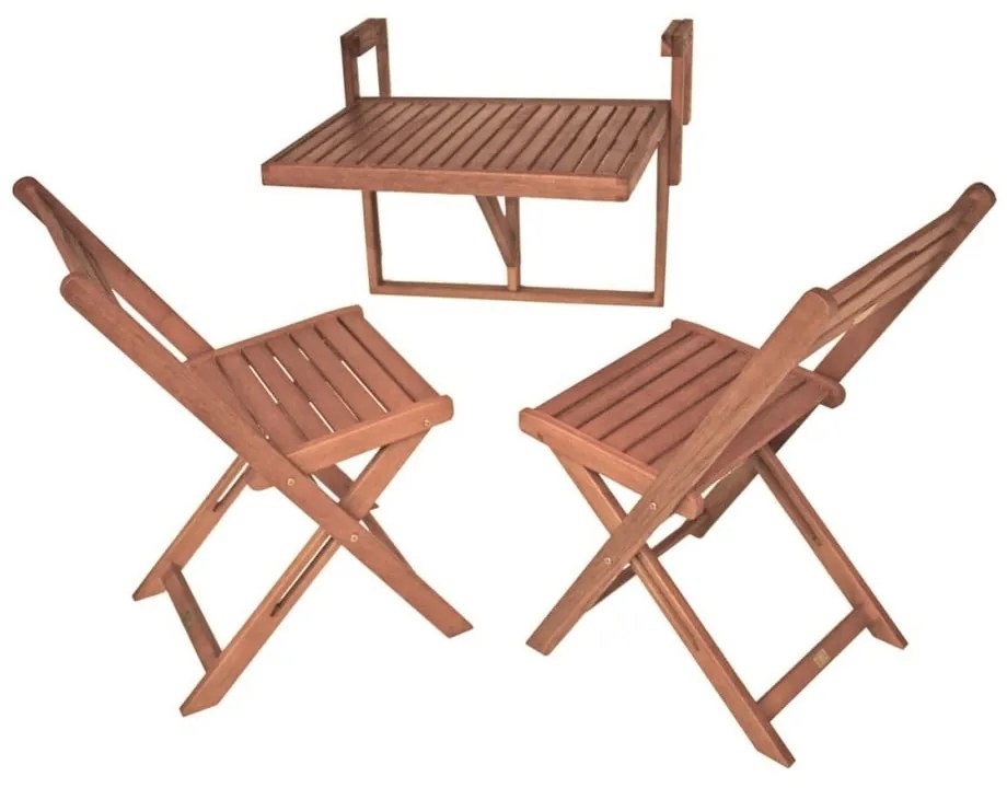 Wiszący stolik balkonowy 64x65 cm Berkeley – Garden Pleasure