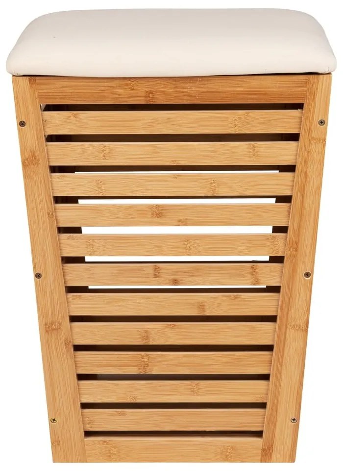 Bambusowy kosz na pranie 55 l – Wenko