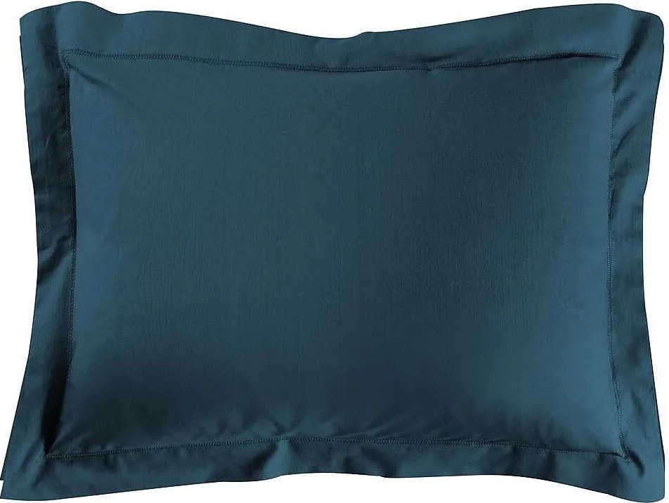 Poszewka na Poduszkę "Lina" 100% Bawełny 50x70cm Niebieska Certyfikowana Oeko-Tex