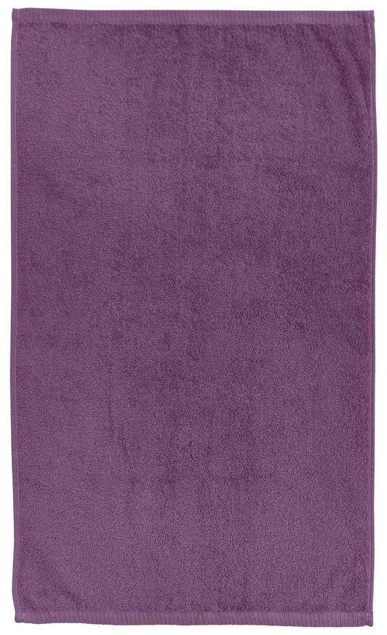 Fioletowy bawełniany ręcznik szybkoschnący/frotte 50x85 cm Quick Dry – Catherine Lansfield