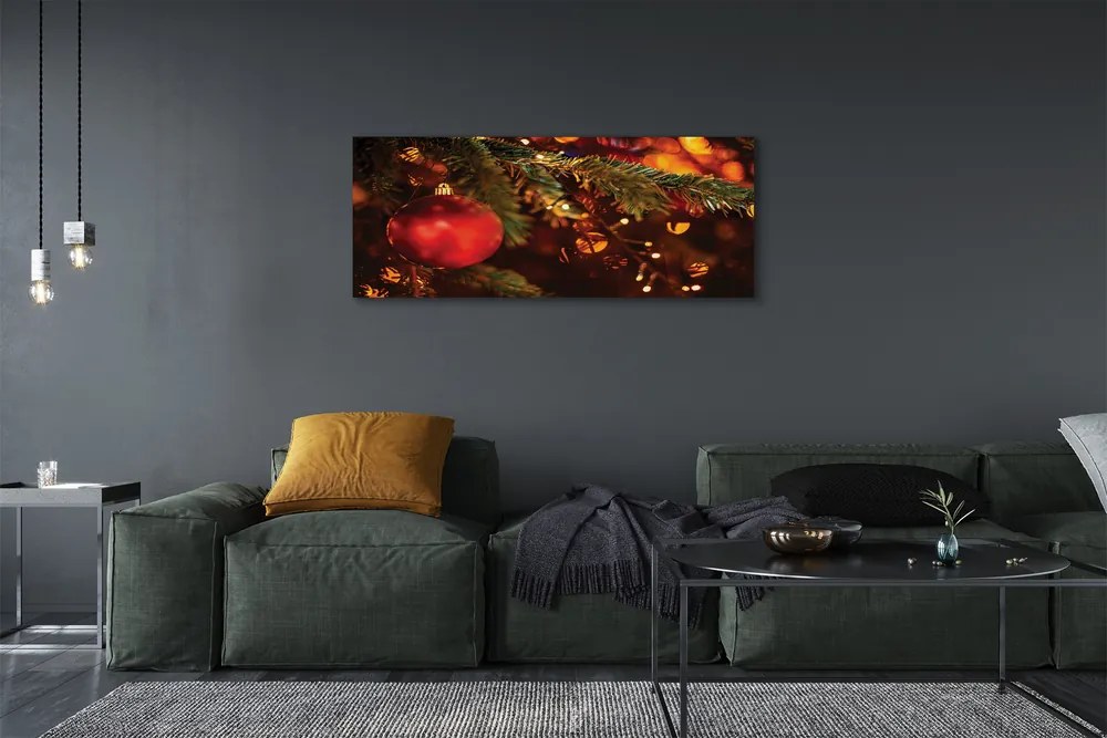 Obraz drukowany na płótnie Bombka