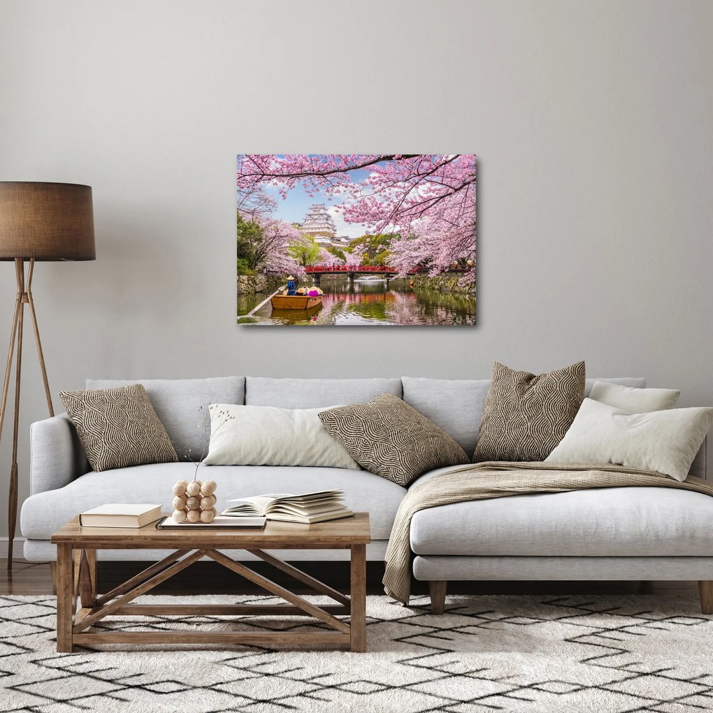 Obraz wiśni japońskiej (70x50 cm)