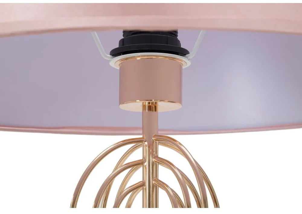 Różowa lampa stojąca Mauro Ferretti Krista