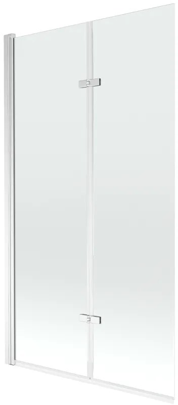 Mexen Castor parawan nawannowy 2-skrzydłowy 100 x 150 cm, transparent, chrom - 892-100-002-01-00