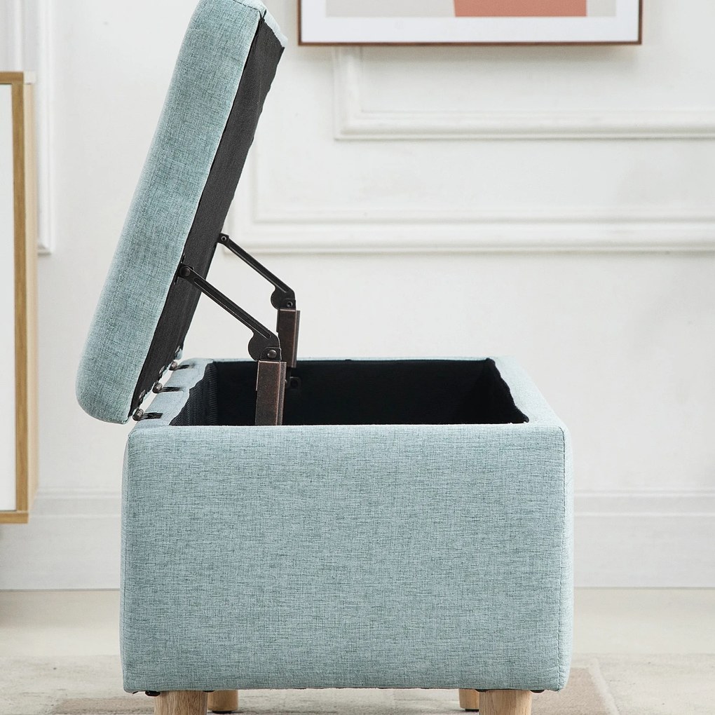 HOMCOM ławka tapicerowana pikowana 110 cm do przedpokoju sypialni salonu | Aosom PL