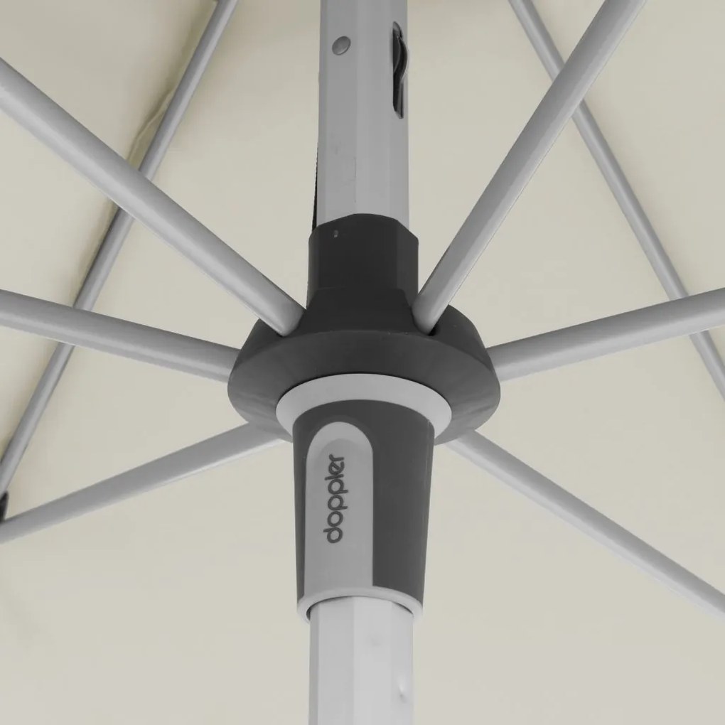 Doppler EXPERT parasol ogrodowy 220 x 140 cm beżowy