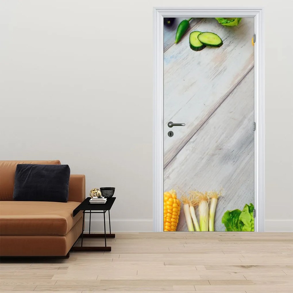 Fototapeta na drzwi - Warzywa (95x205cm)