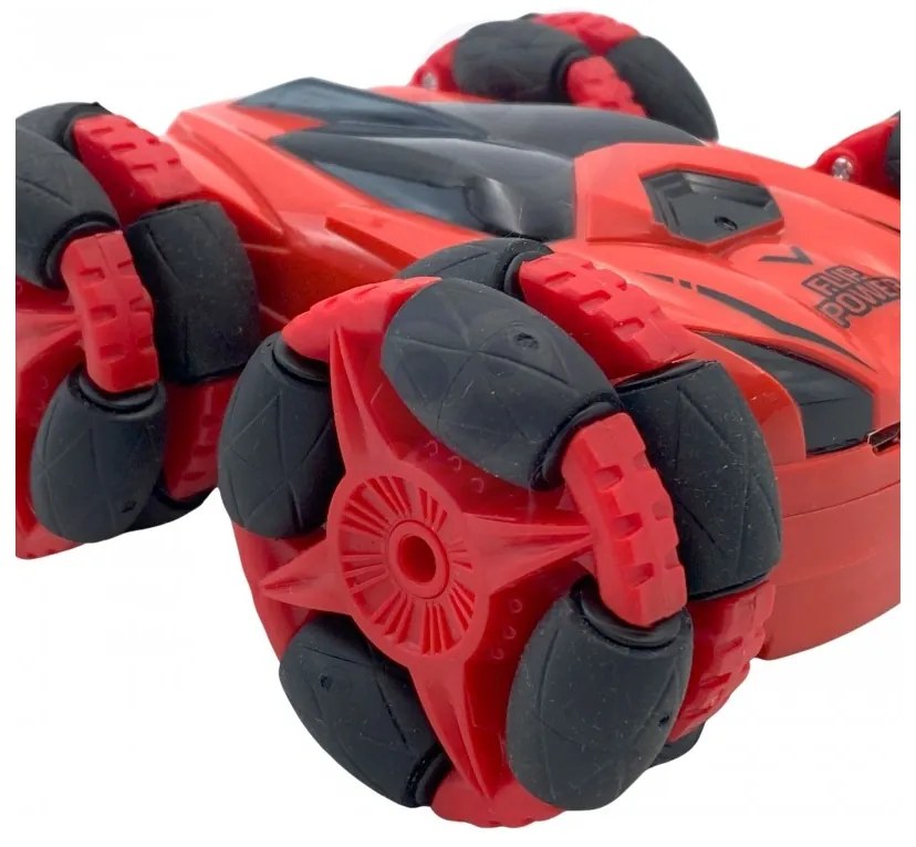 Woopie zdalnie sterowane auto rc akrobata rotacja 360 z pilotem 2,4 ghz