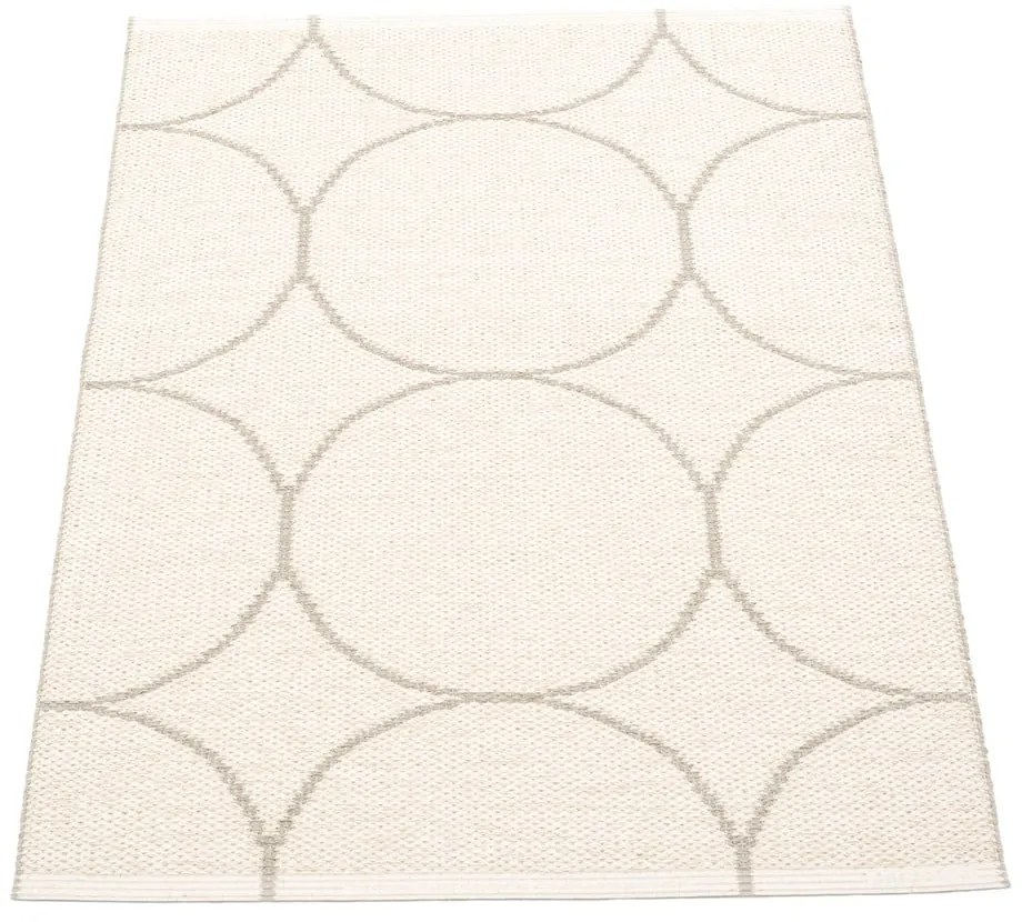 Kremowy dywan odpowiedni na zewnątrz 70x100 cm Boo Linen – Pappelina